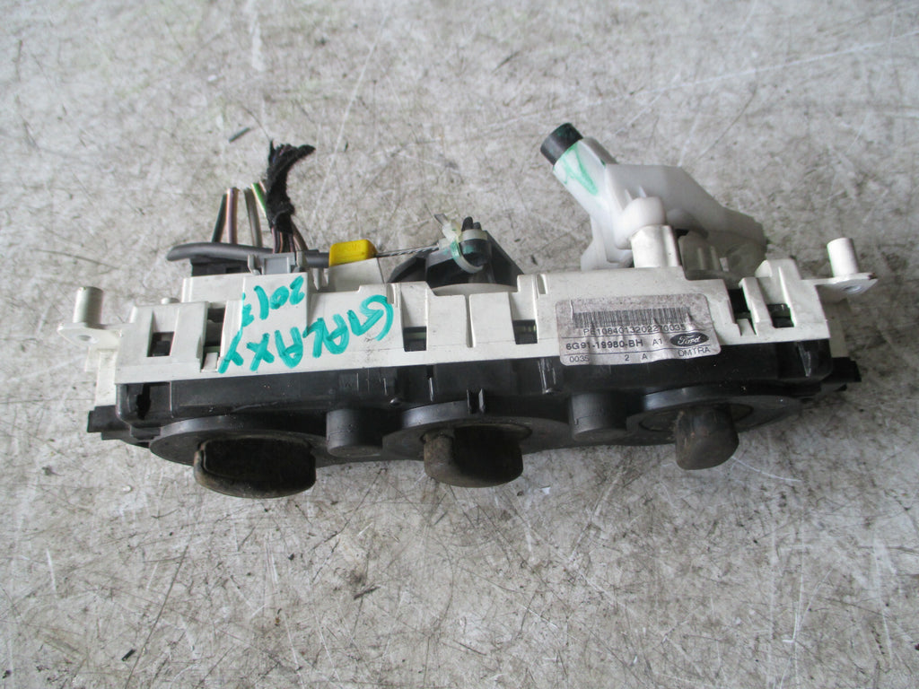 FORD GALAXY 2013 MK3 HEATER AC CLIMATE CONTROL SWITCH PANEL 6G9119980BH