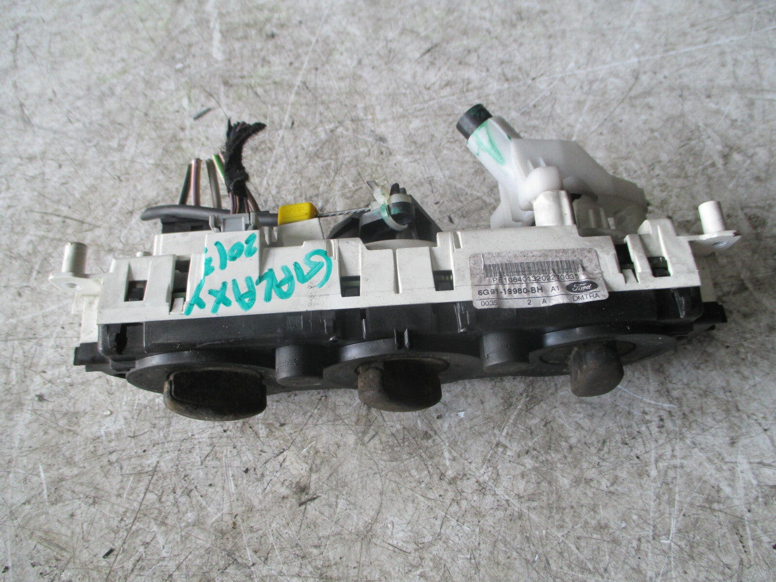 FORD GALAXY 2013 MK3 HEATER AC CLIMATE CONTROL SWITCH PANEL 6G9119980BH