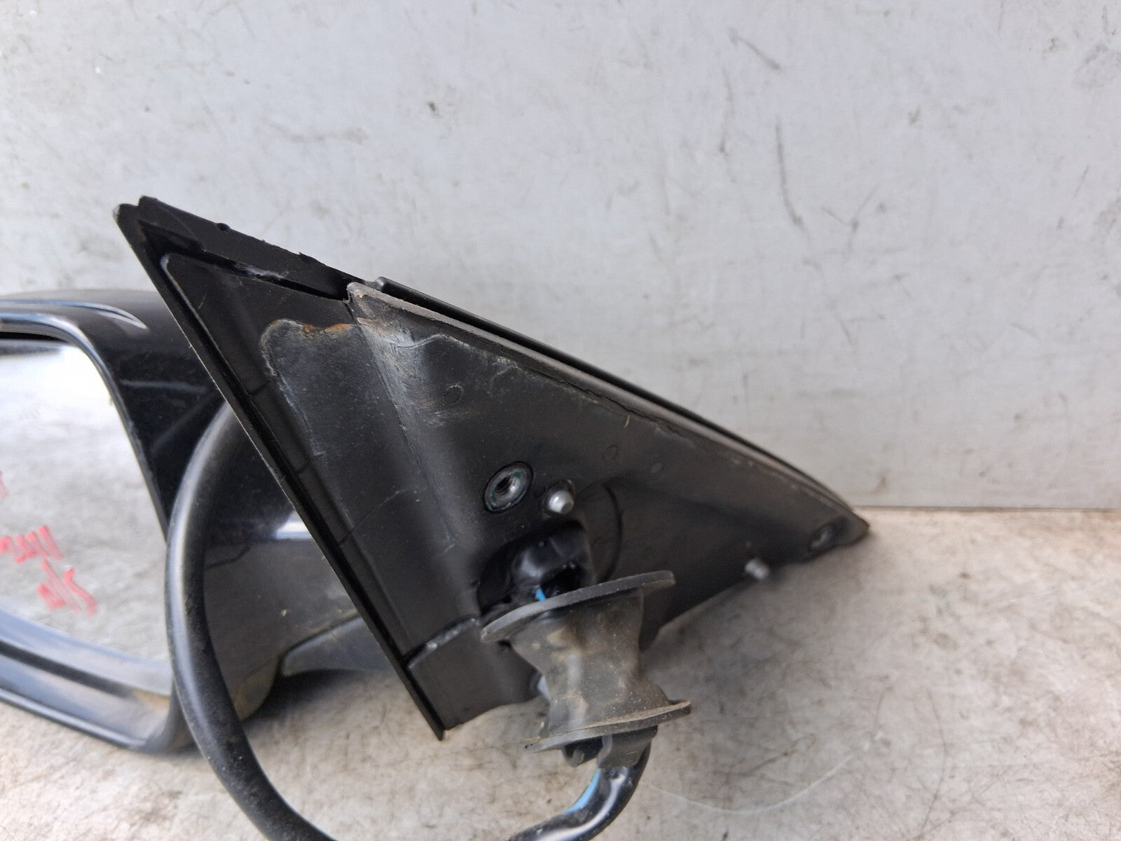 2011 AUDI A4 NS PASSENGER SIDE LEFT ELECTRIC WING MIRROR BLACK