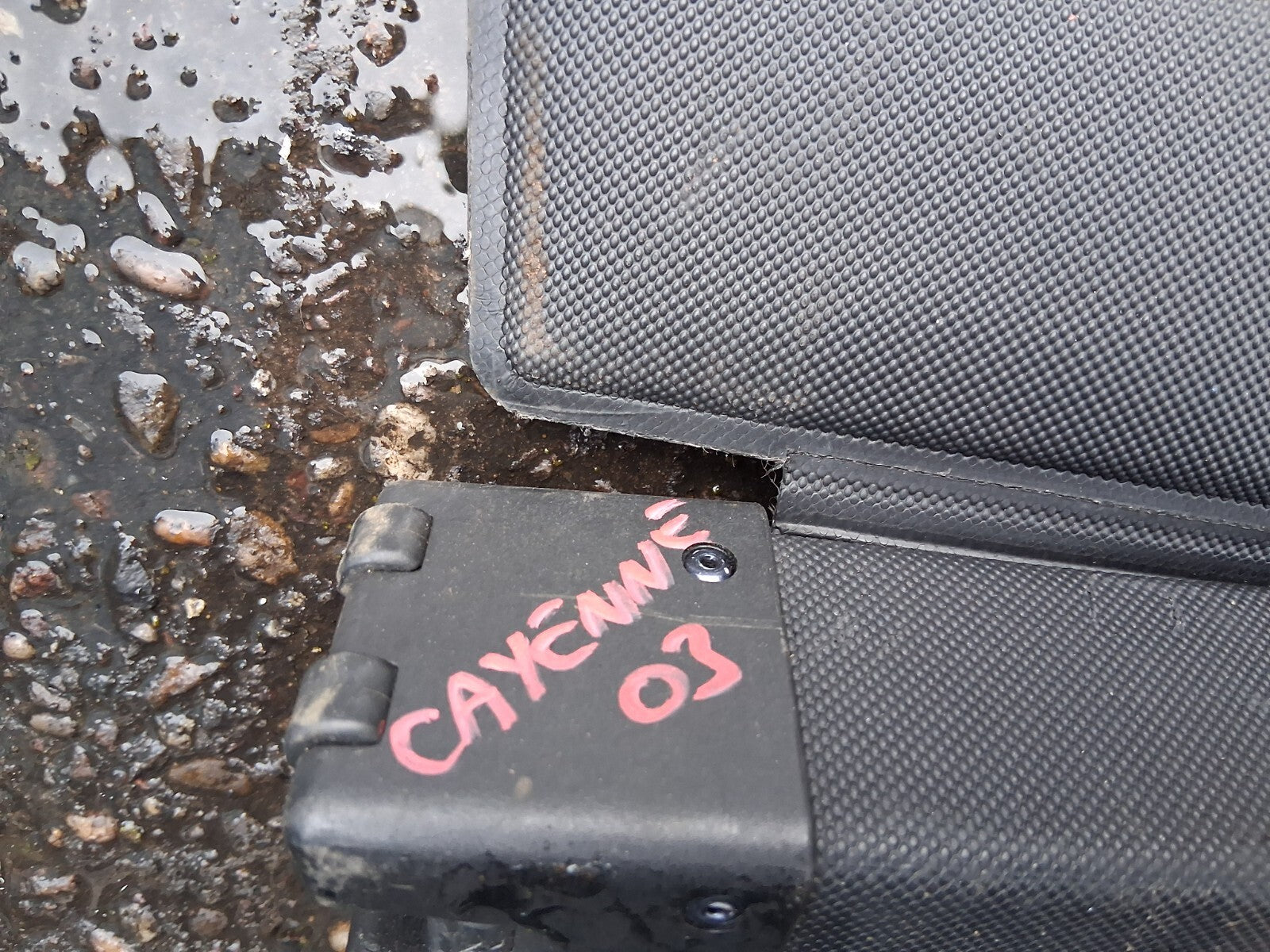 2003 PORSCHE CAYENNE MK1 REAR STORAGE PARCEL SHELF LOAD COVER