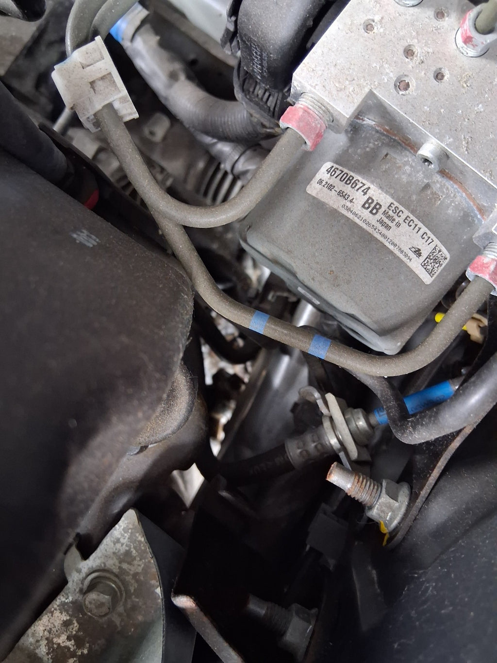 2020 MITSUBISHI ASX 2.0 PETROL ABS PUMP CONTROL MODULE 4670B674