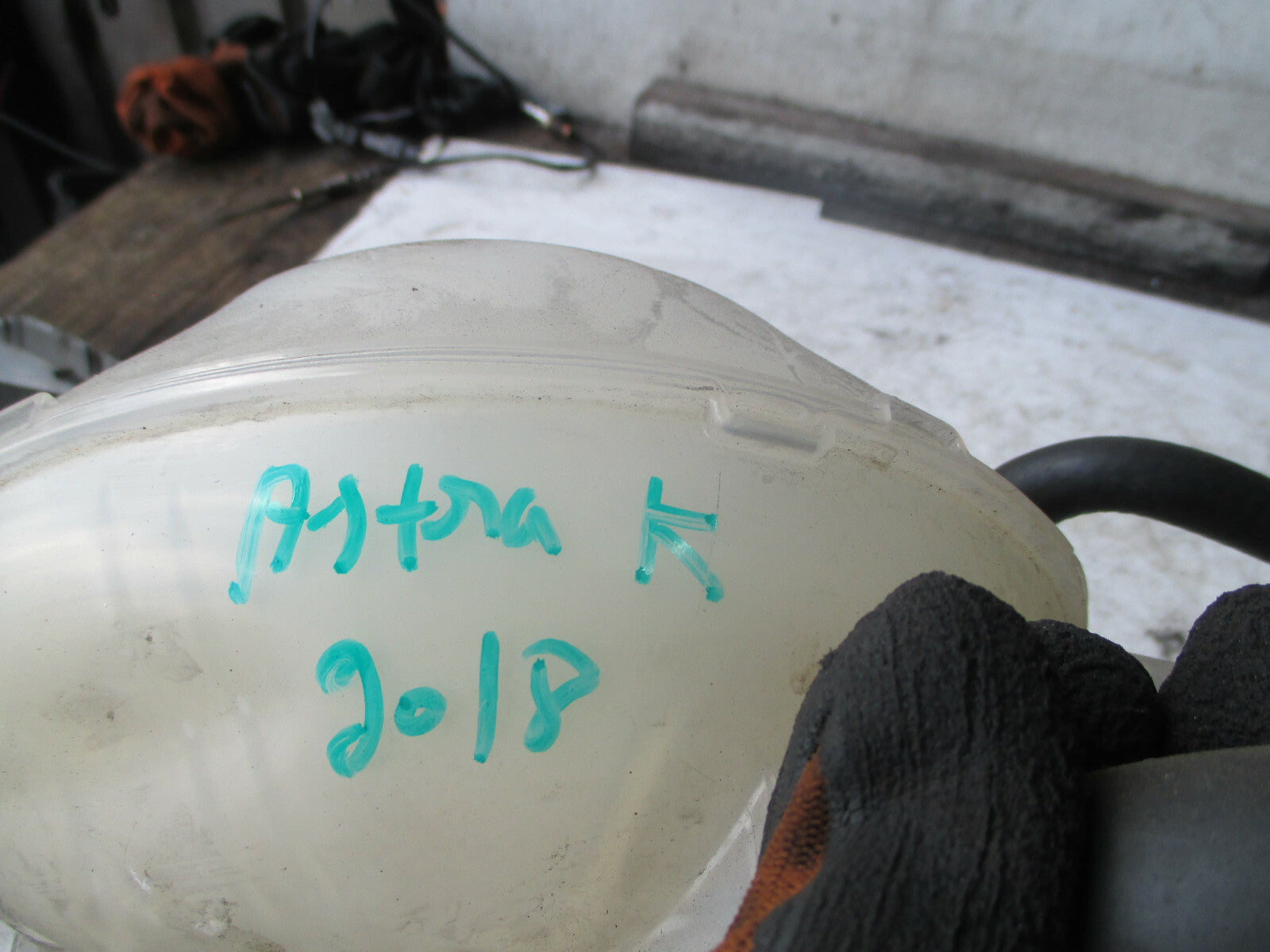 VAUXHALL ASTRA K MK7 2018 COOLANT EXPANSION TANK BOTTLE 13459964