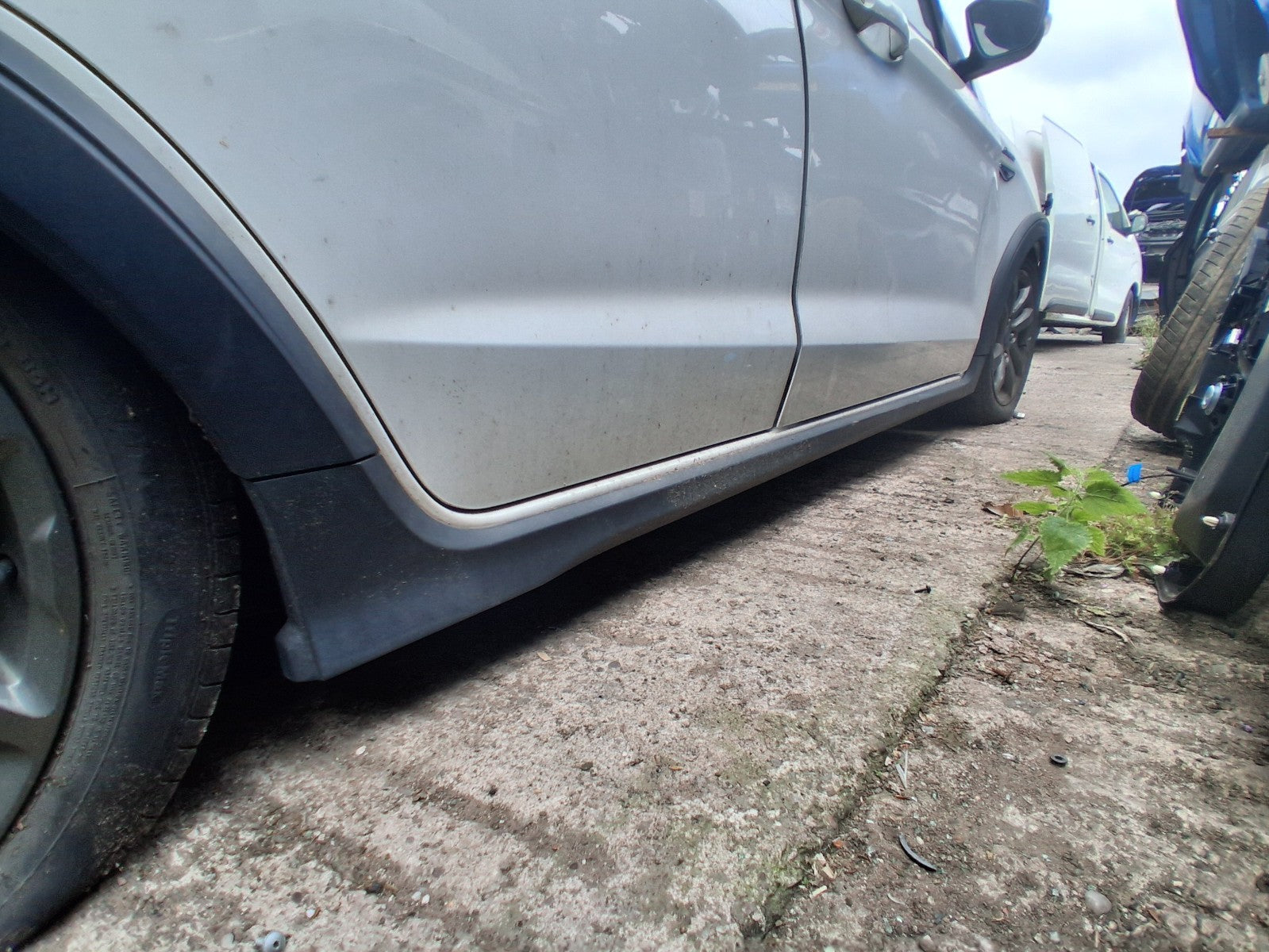 2018 FORD KA + PLUS HATCHBACK OS DRIVER SIDE SKIRT VALANCE