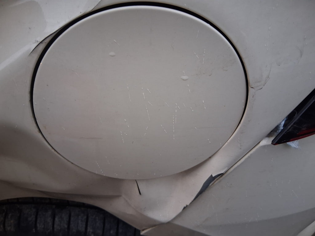 2018 NISSAN MICRA K14 FUEL FLAP LID COVER IVORY