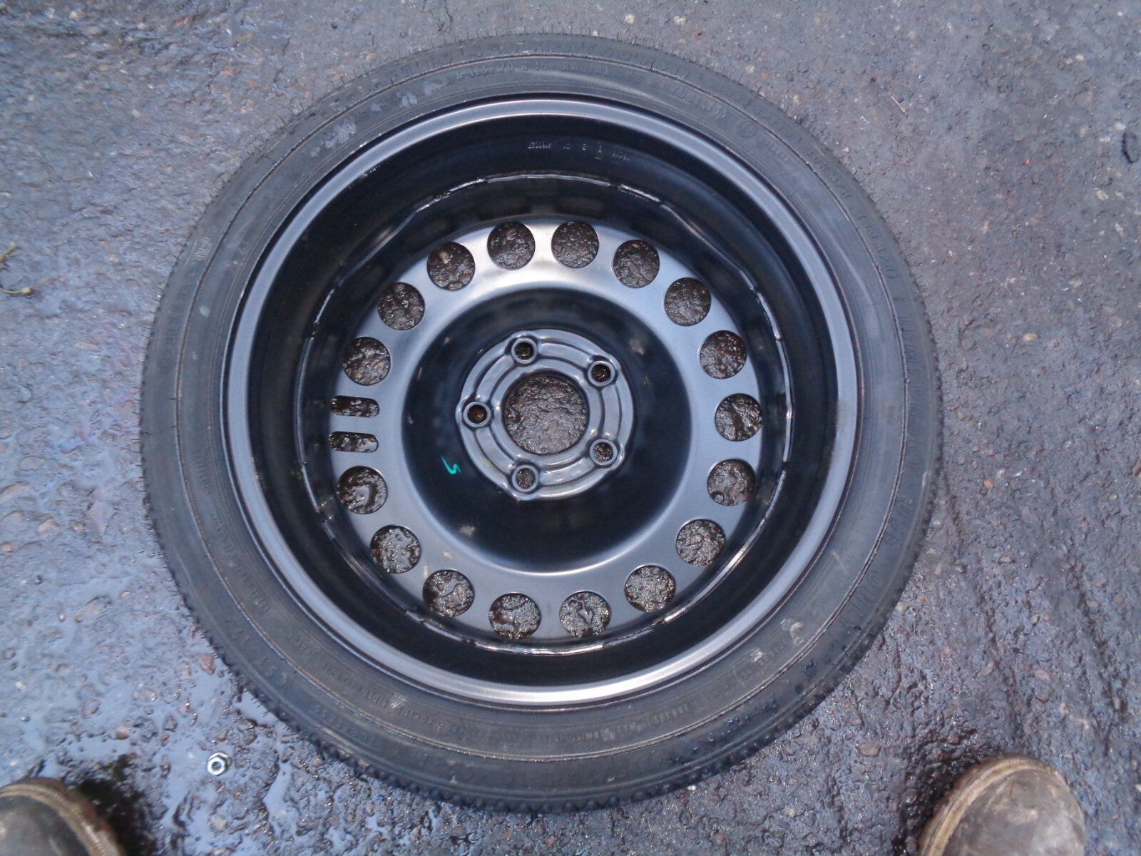 VAUXHALL ASTRA H 2007 16 INCH SPACE SPARE SAVER WHEEL AND TYRE