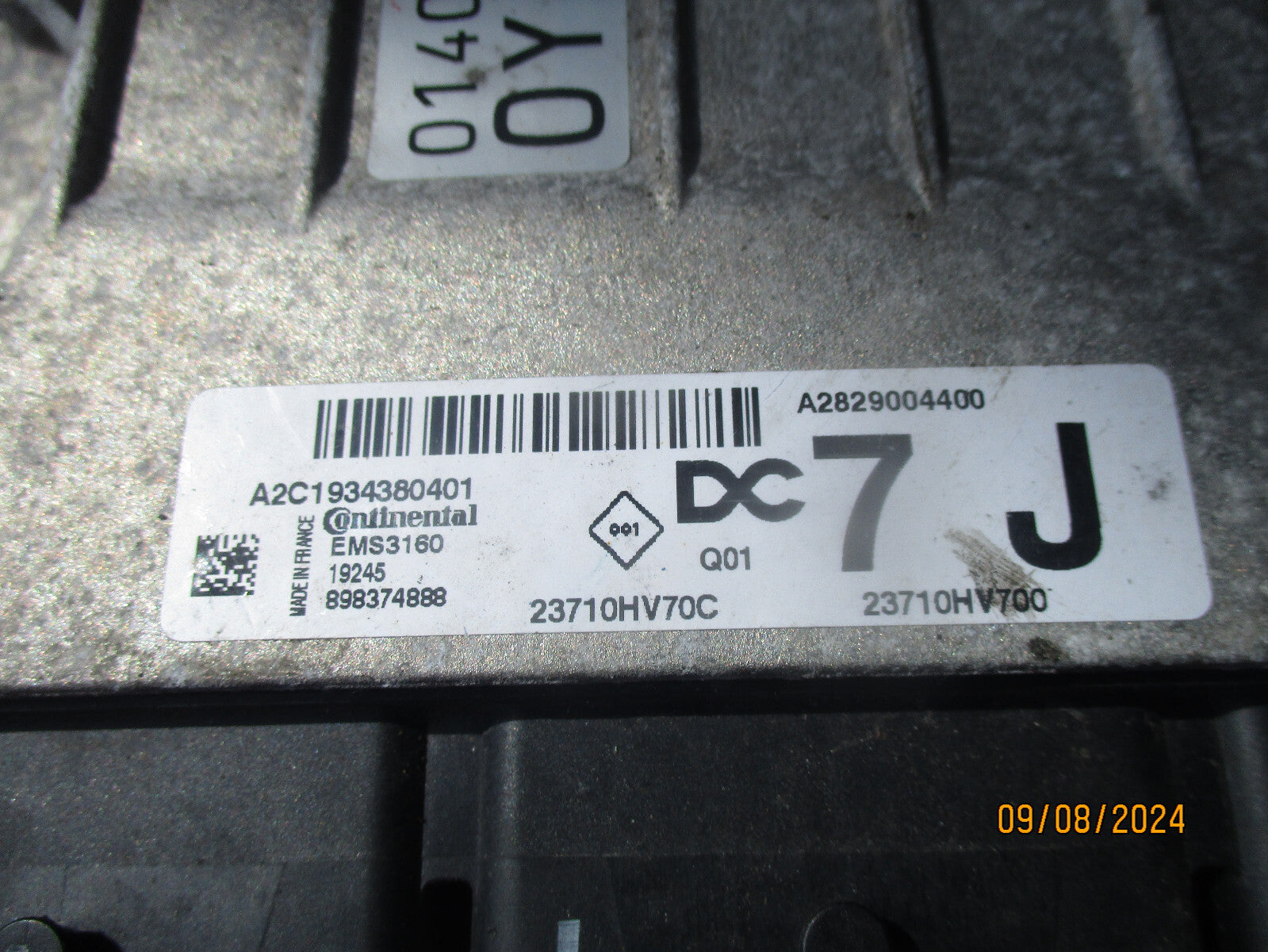 2020 NISSAN X TRAIL 1.3 PETROL T32 ECU ENGINE CONTROL UNIT 3710HV70C