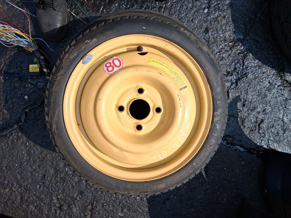 2007 HONDA JAZZ MK2 14 INCH STEEL SPACE SAVER SPARE WHEEL WITH TYRE 115/70D14