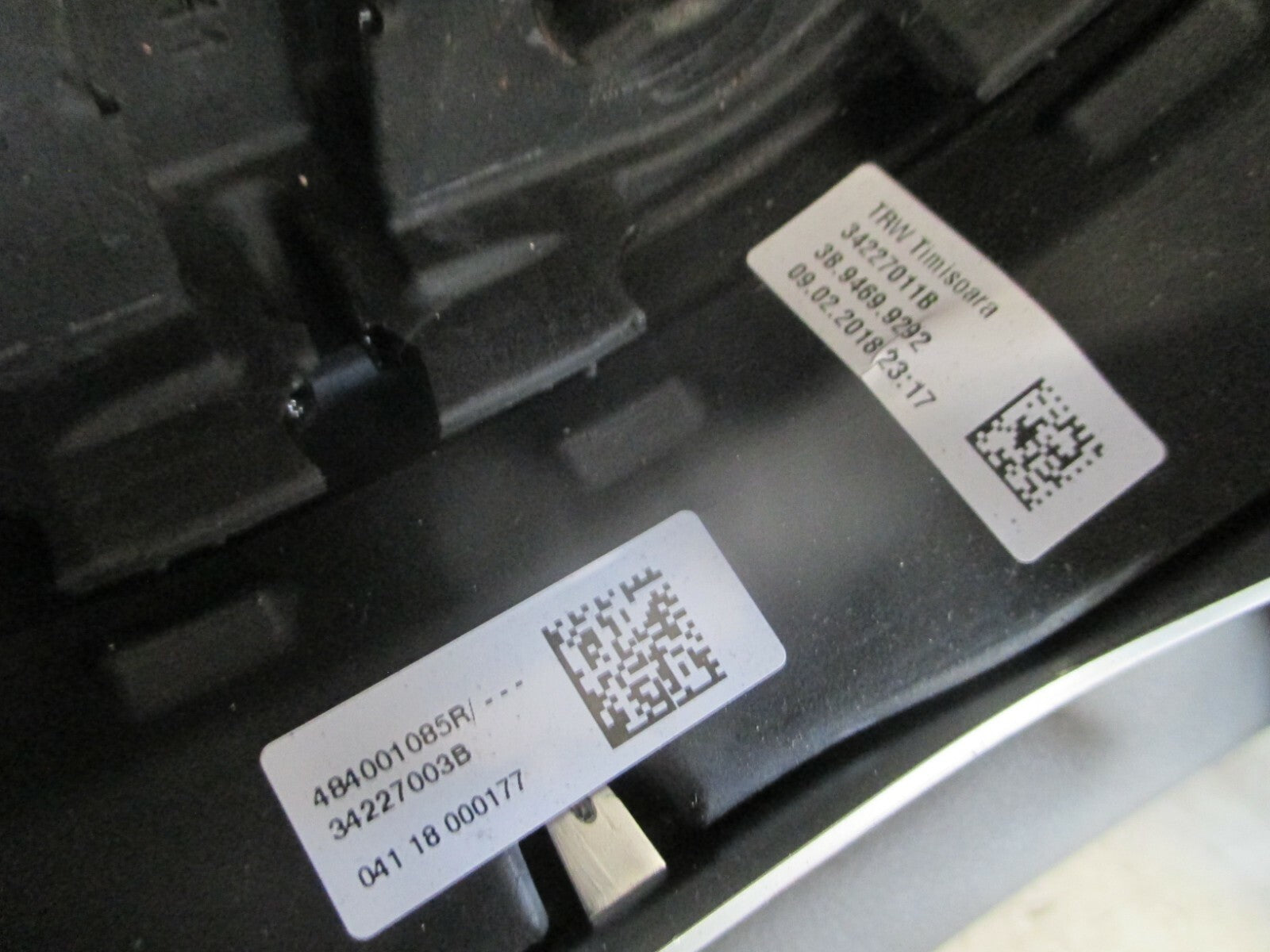 DACIA SANDERO 2018 1.5 DCI Steering Wheel 34227011B