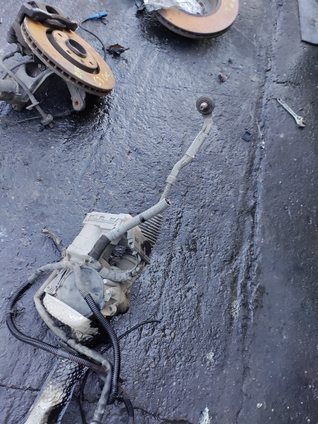2021 CITROEN BERLINGO MK3 K9 1.5 DIESEL STEERING RACK 9824390380
