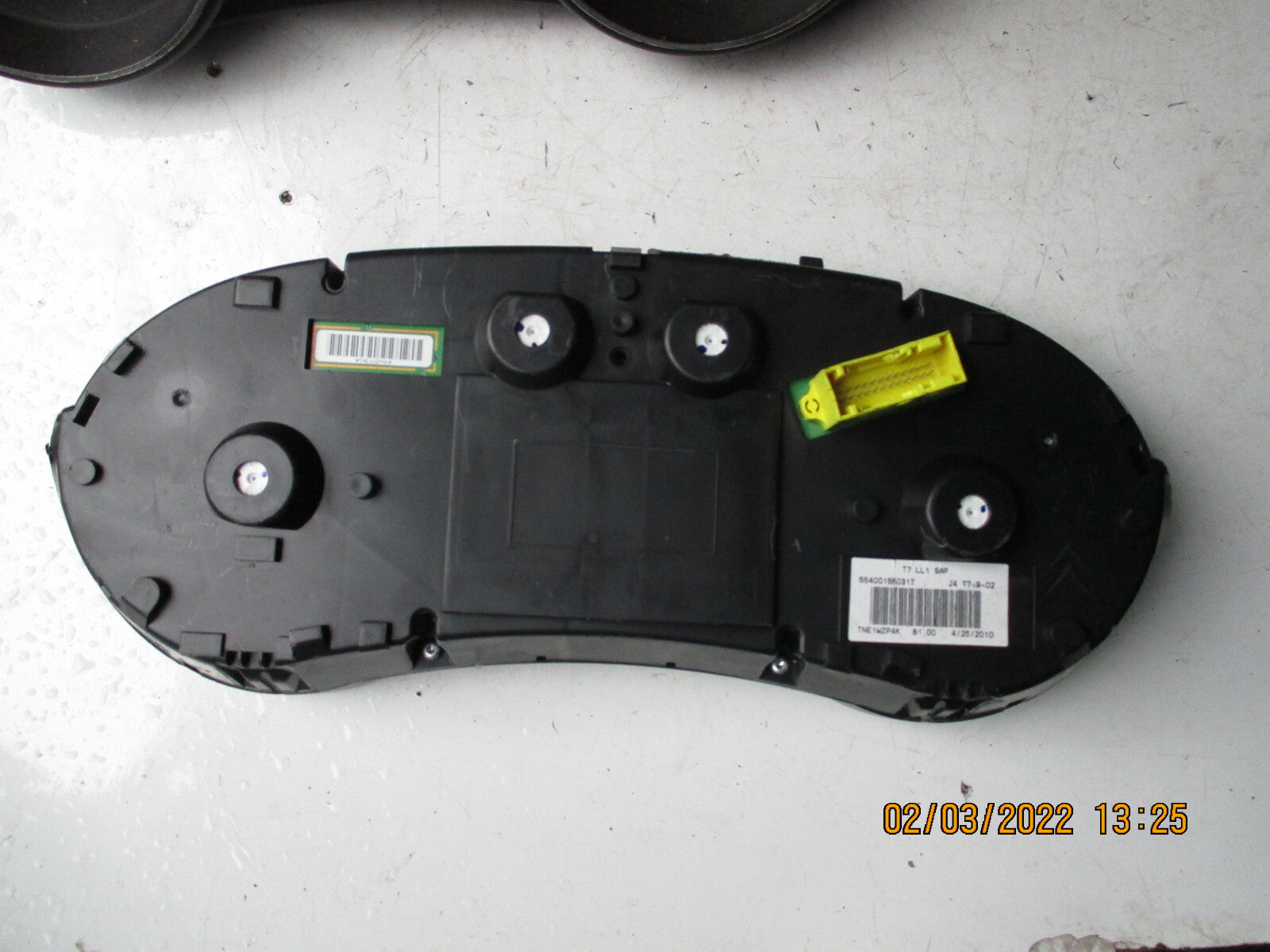 PEUGEOT 308 MK1 2010 1.4 8FS/EP3 CLOCKS SPEEDO INSTRUMENT CLUSTER 9666642280  --
