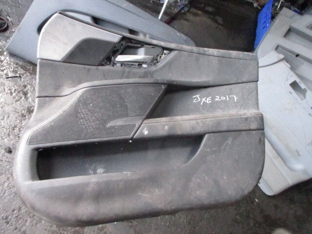 JAGUAR XE 2017 OSF DRIVER SIDE FRONT DOOR CARD PANEL
