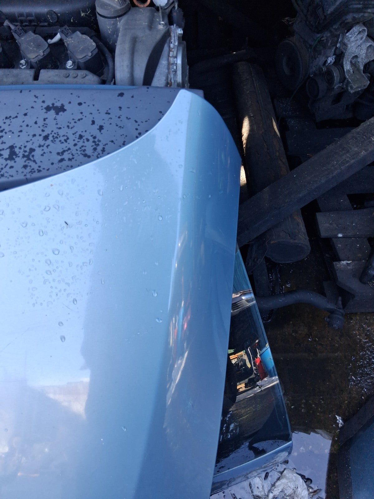 2006 VAUXHALL CORSA C FRONT BONNET HOOD PANEL BLUE