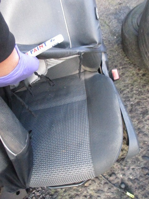 MERCEDES BENZ SPRINTER W906 2012 OSF DRIVER SIDE FRONT COMPLETE SEAT FABRIC