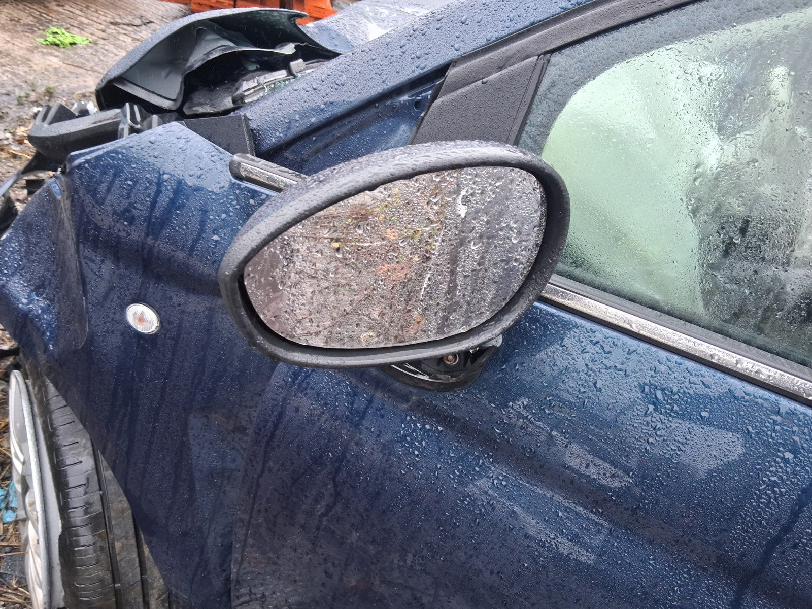 2023 FIAT 500 MHEV NSF PASSENGER SIDE FRONT LEFT WING MIRROR
