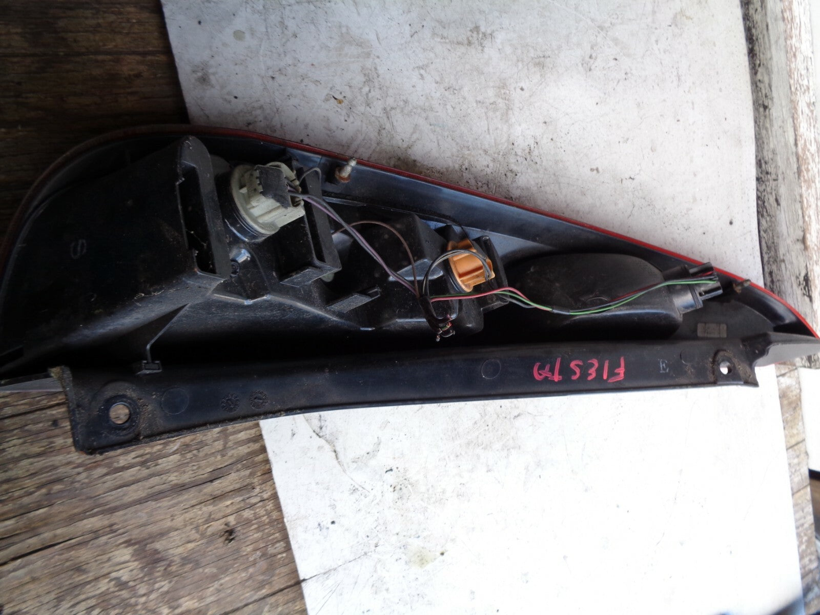 FORD FIESTA MK6 FACELIFT REAR TAIL LIGHT DRIVER SIDE 6S6113404A