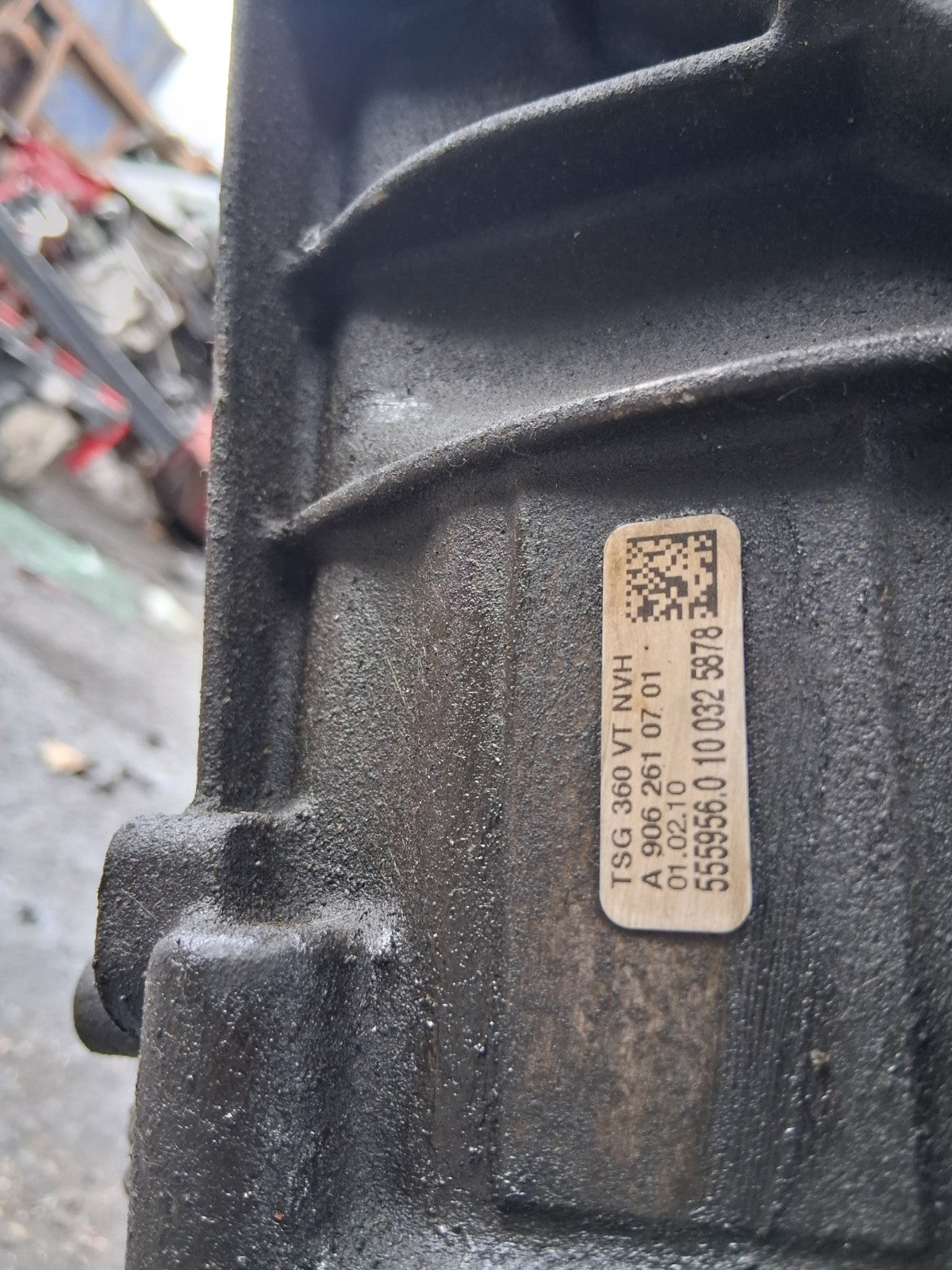 2010 MERCEDES BENZ SPRINTER W906 2.1 DIESEL MANUAL 6 SPEED GEARBOX A9062610303