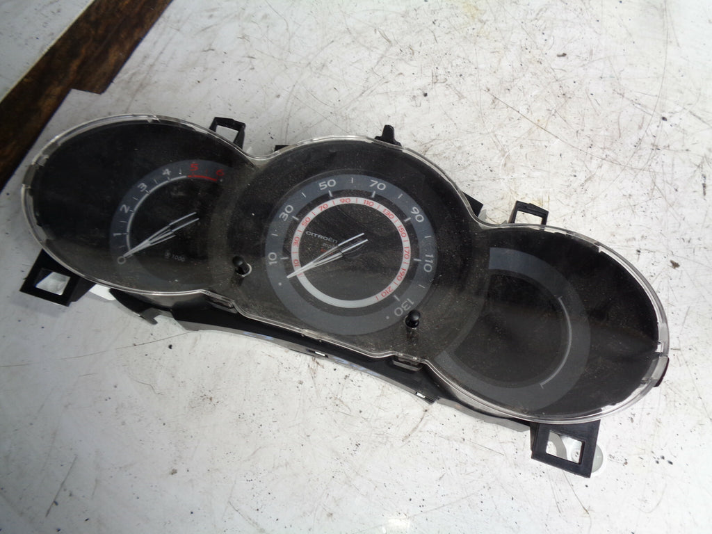 CITROEN C3 MK2 2010 1.6 DIESEL MANUAL SPEEDOMETER SPEEDO CLOCK 96665884XT