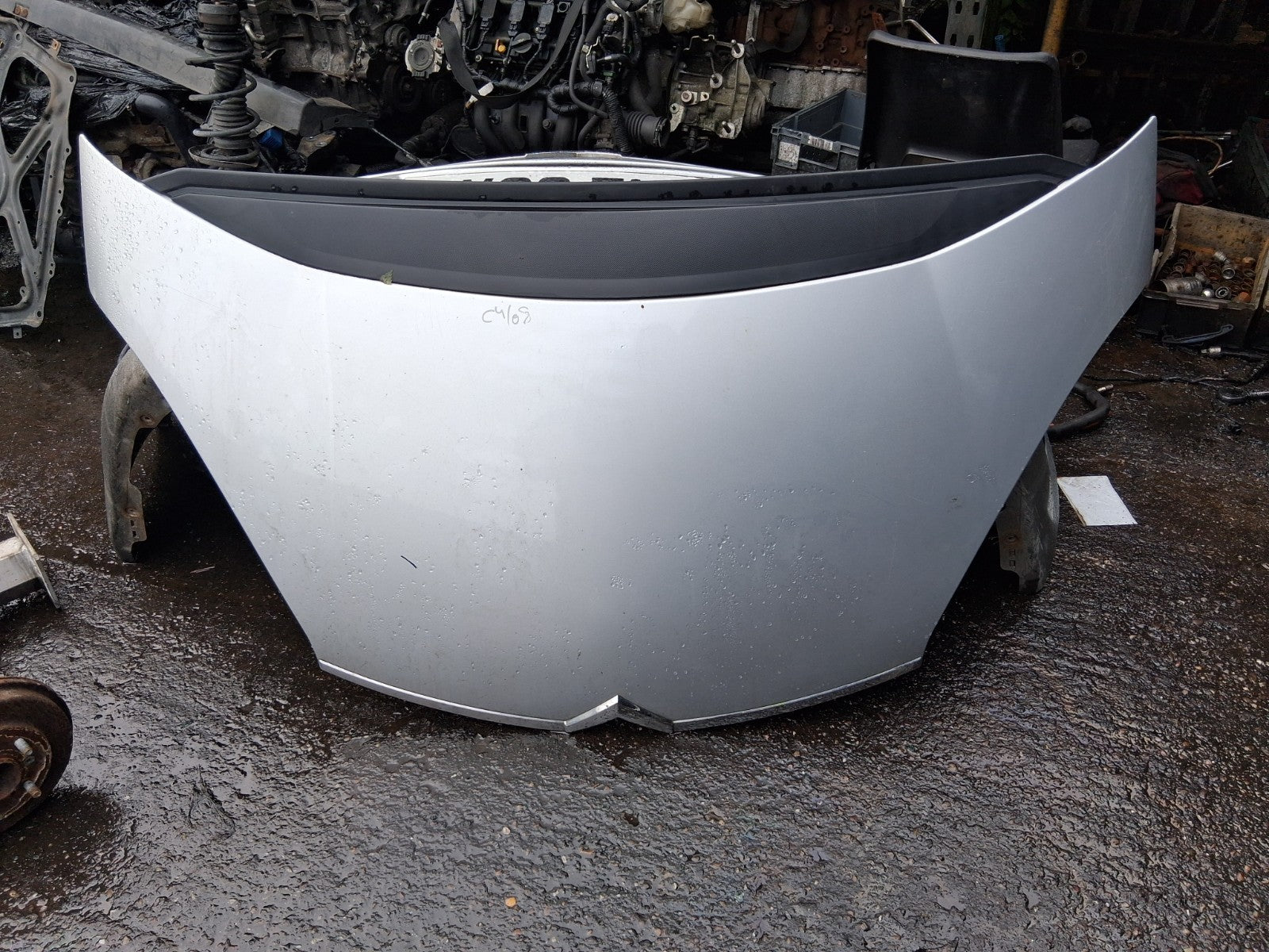 2008 CITROEN C4 PICASSO FRONT BONNET HOOD PANEL SILVER
