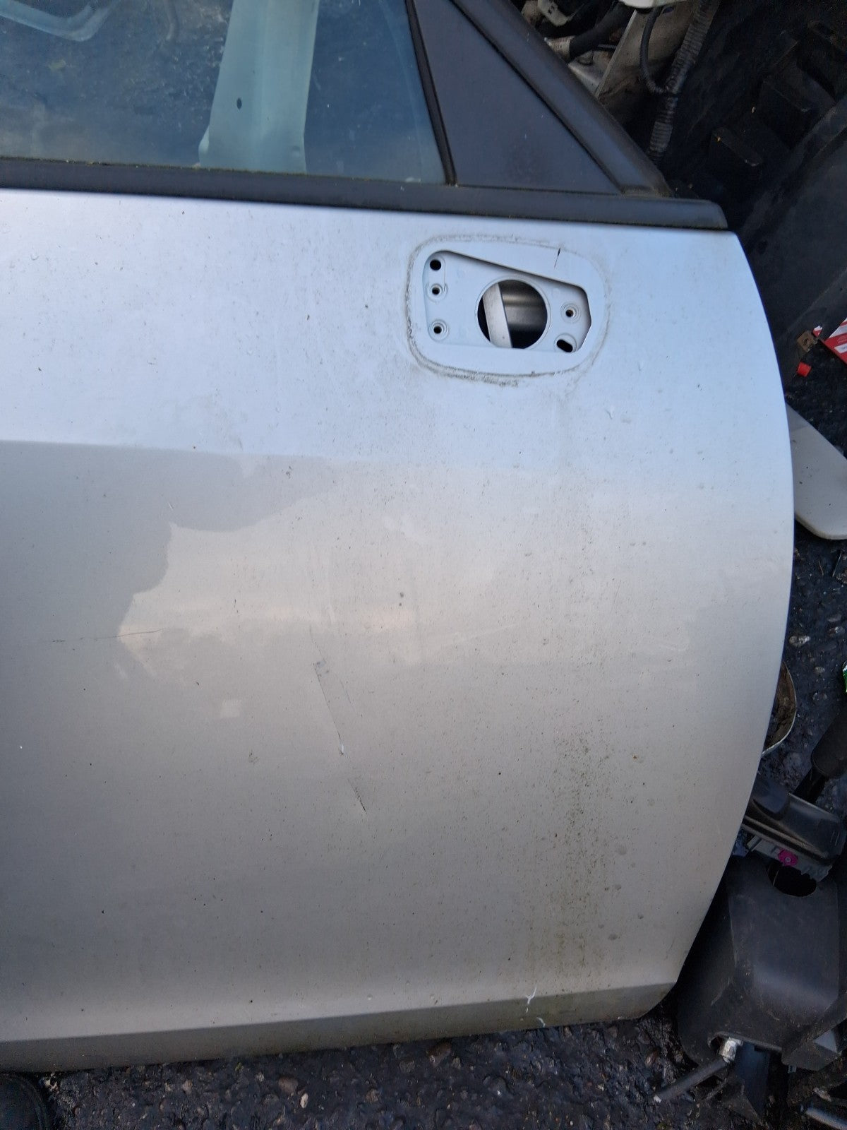 2016 VAUXHALL ZAFIRA C OSF DRIVER SIDE FRONT BARE DOOR ARGON SILVER Z176