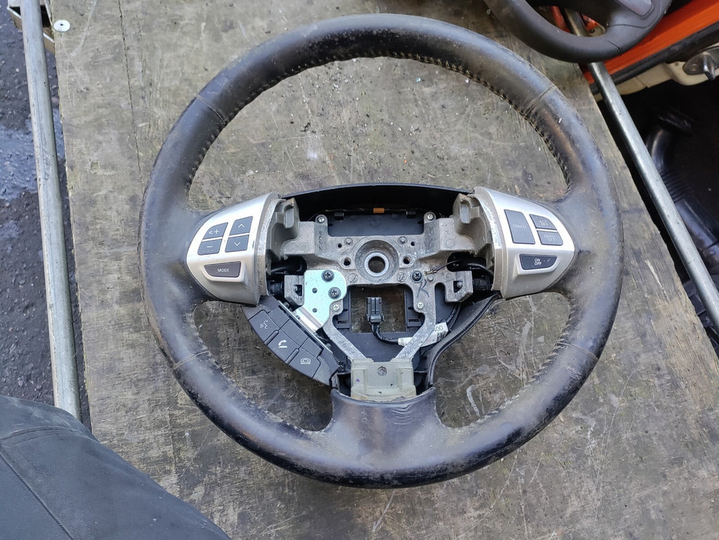 2008 MITSUBISHI OUTLANDER MK2 MULTI FUNCTION STEERING WHEEL