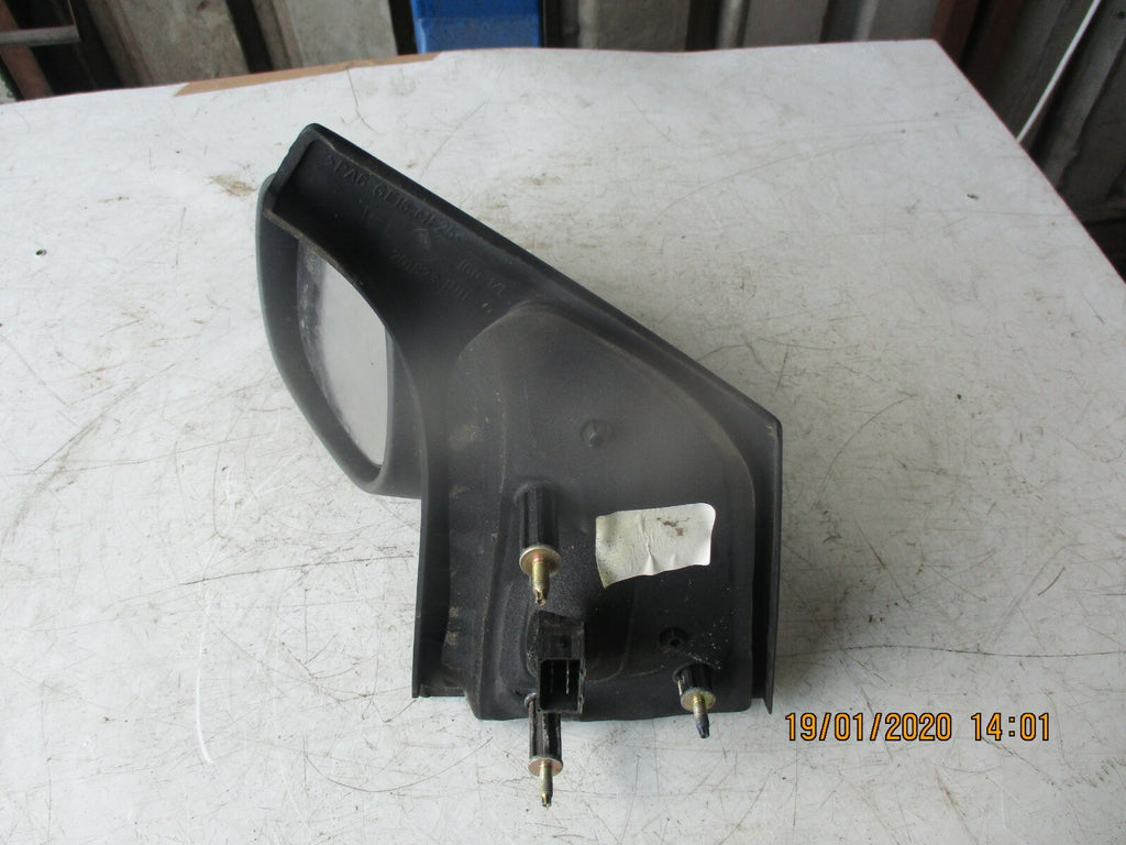 RENAULT SCENIC MK1 2003 NS PASSENGER SIDE ELECTRIC DOOR WING MIRROR BLUE