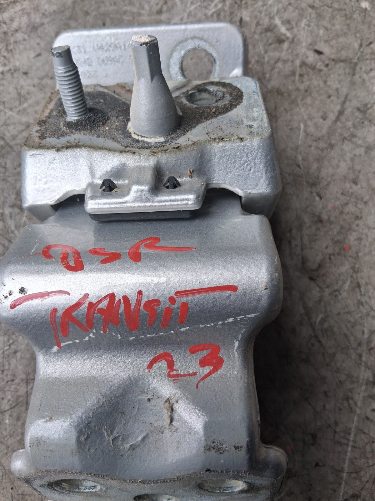 2023 FORD TRANSIT 350 MK8 OSR DRIVER SIDE REAR RIGHT HINGES PAIR