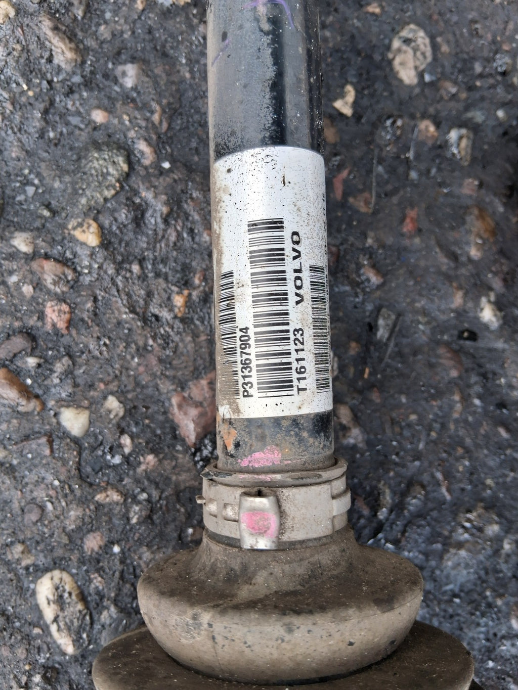 2016 VOLVO V40 D3 NSF PASSENGER SIDE FRONT LEFT DRIVERSHAFT P31367904