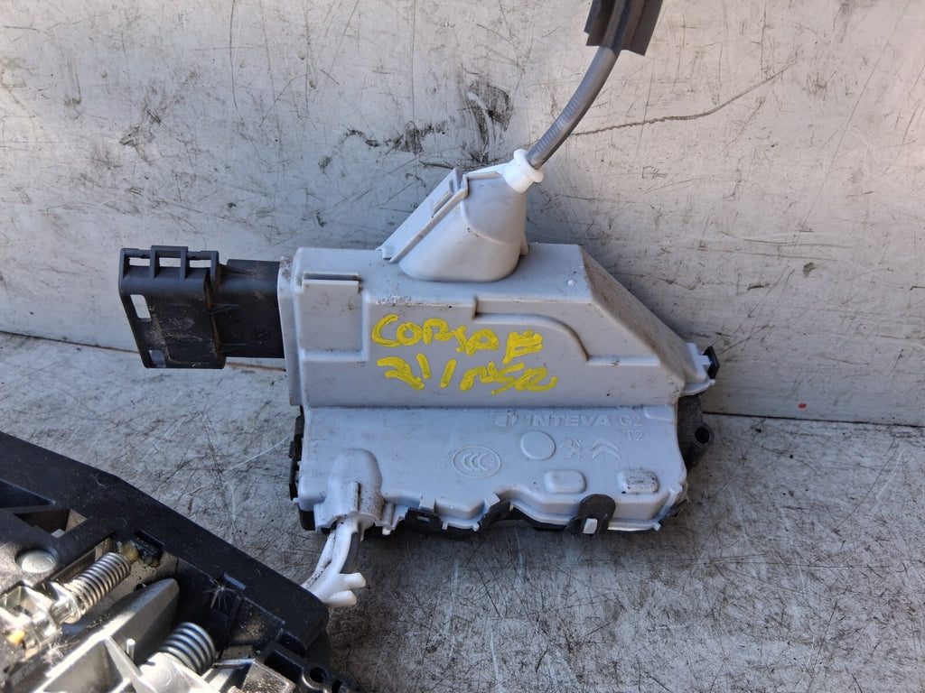 VAUXHALL CORSA F 2021 NSR PASSENGER SIDE REAR LEFT DOOR LOCK MECHANISM 292855