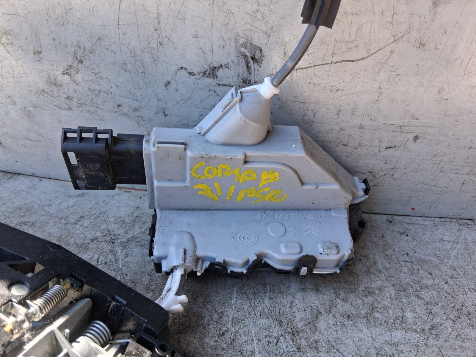 VAUXHALL CORSA F 2021 NSR PASSENGER SIDE REAR LEFT DOOR LOCK MECHANISM 292855