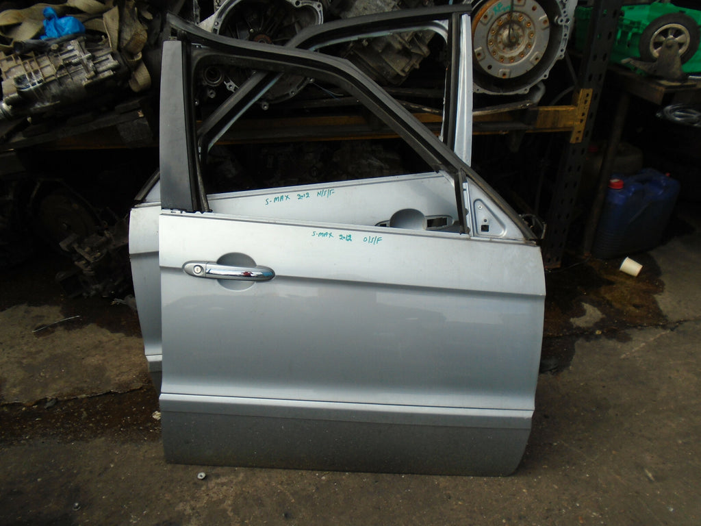 FORD S MAX MK1 2012 OSF DRIVER SIDE FRONT BARE DOOR SHELL GREY