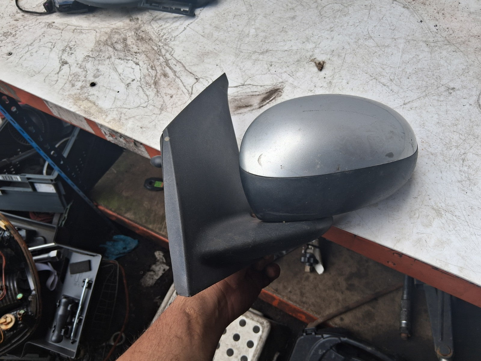 2008 TOYOTA AYGO MK1 NSF PASSENGER SIDE FRONT LEFT DOOR WING MIRROR 879400H020