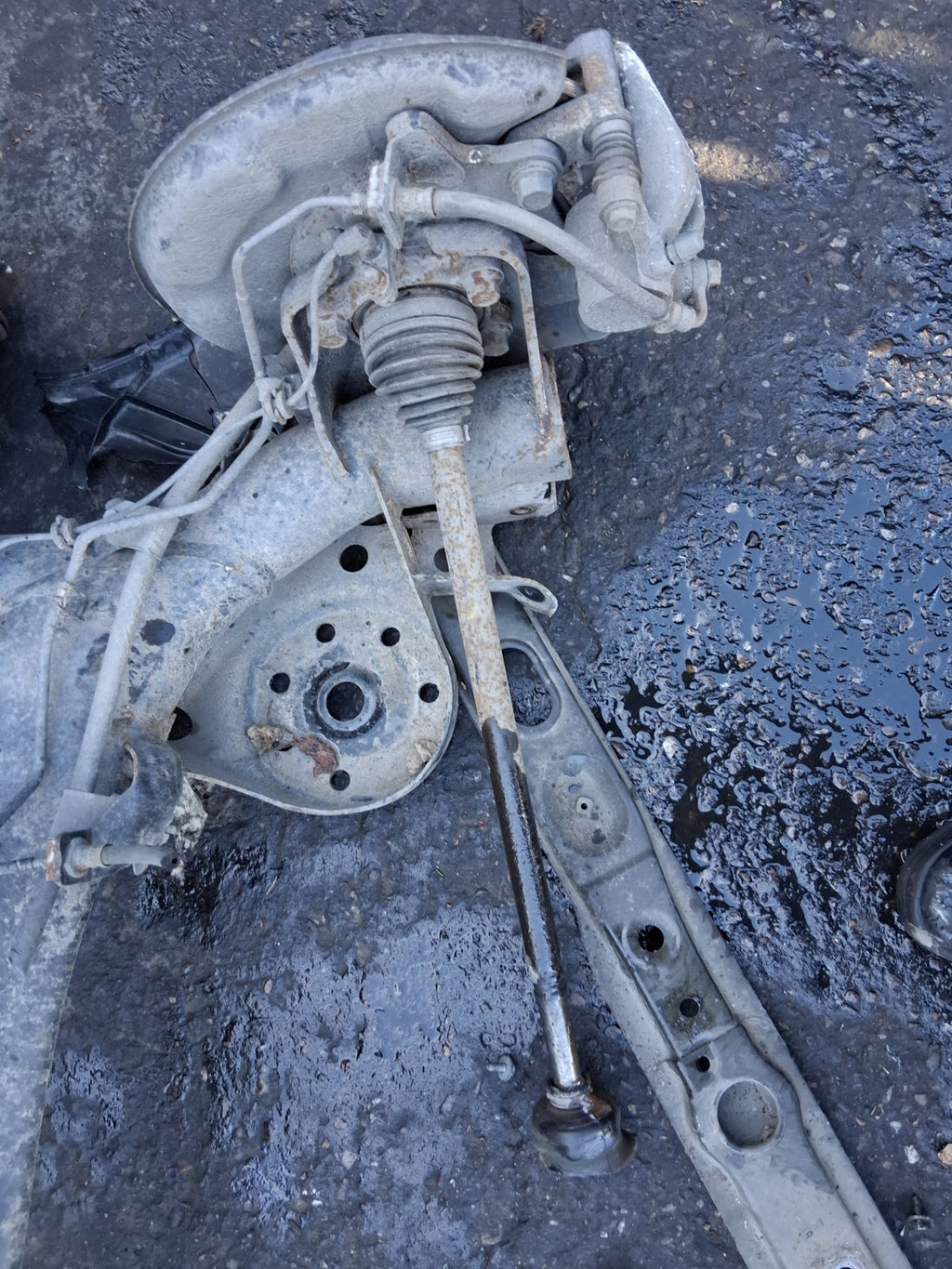 2013 TOYOTA ESTIMA MK3 HYBRID COMPLETE REAR AXLE DISC TYPE CALIPER
