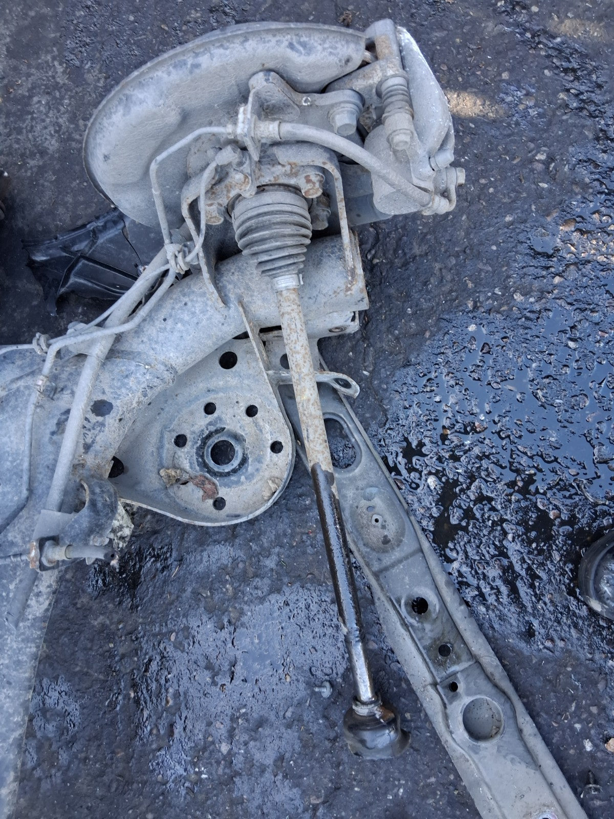 2013 TOYOTA ESTIMA MK3 HYBRID COMPLETE REAR AXLE DISC TYPE CALIPER