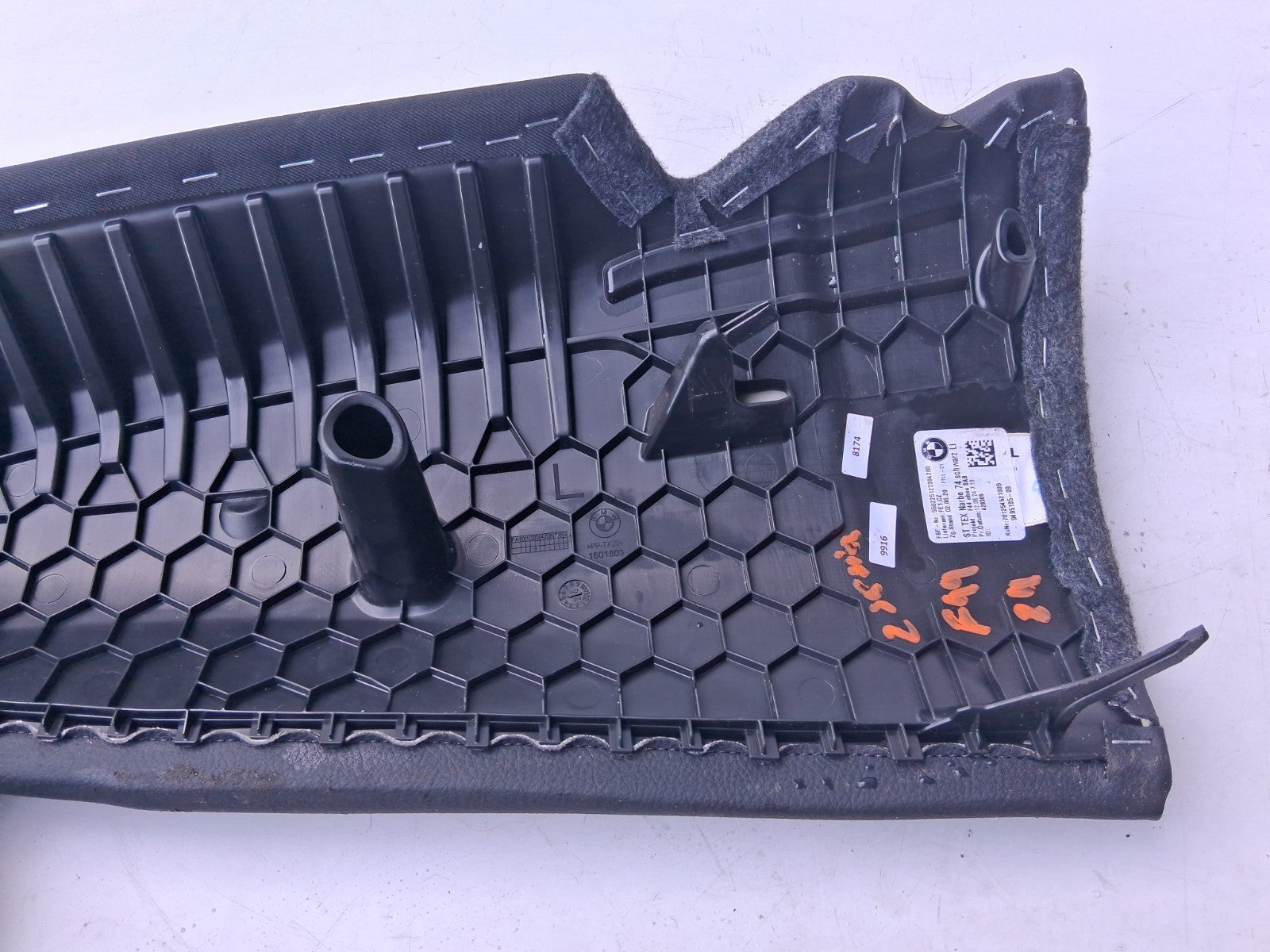 2024 BMW 2 SERIES F44 COUPE NSR PASSENGER SIDE REAR LEFT SEAT TRIM COVER 9495105