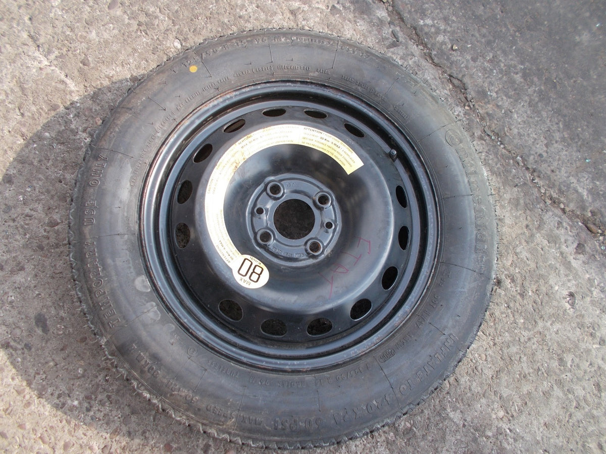 FIAT CONTINENTAL 4 STUD 15 INCH STEEL SPACE SAVER WHEEL 125/90 R15 1010415
