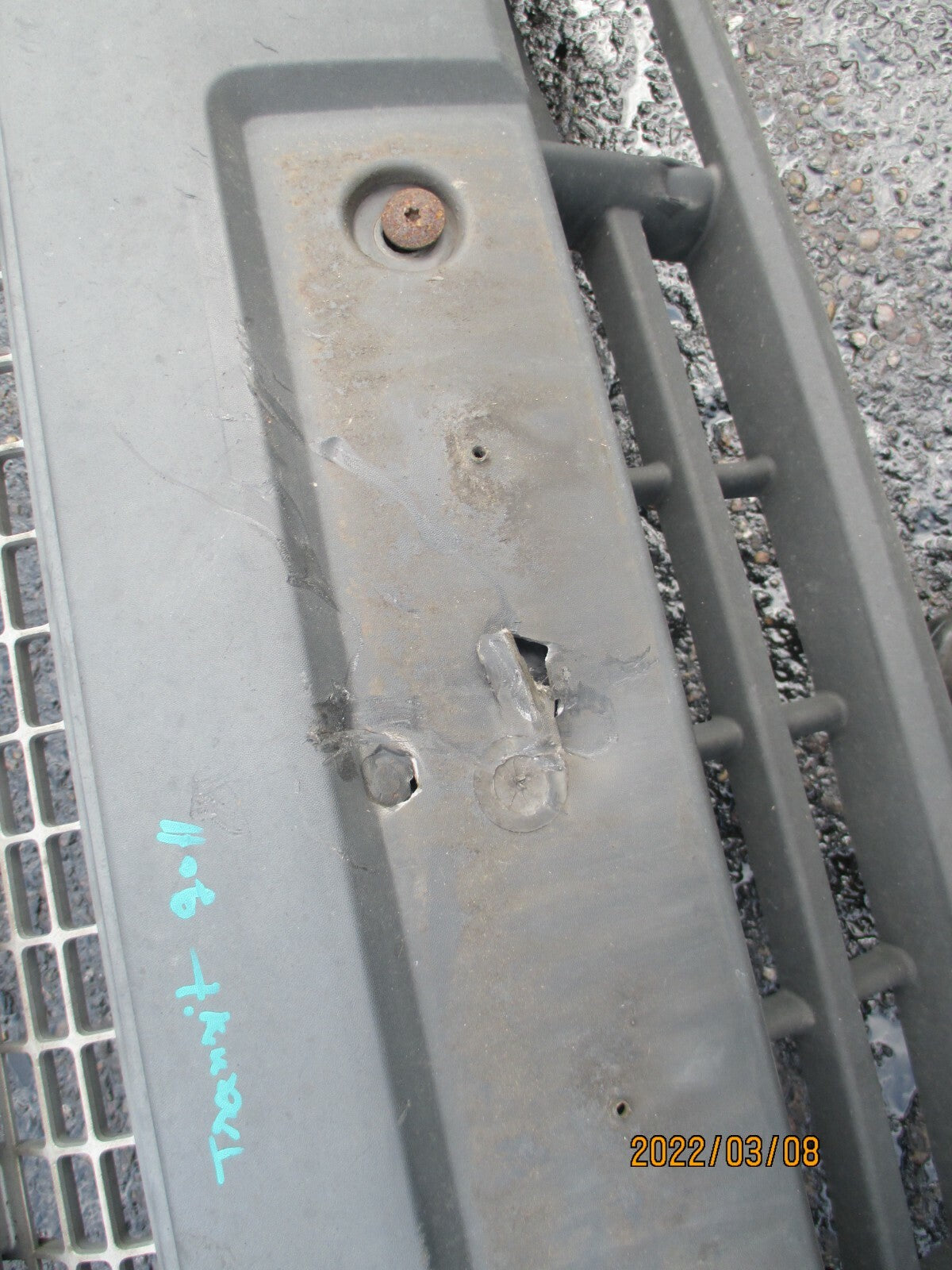 FORD TRANSIT MK7 2011 FRONT COMPLETE PLASTIC BUMPER