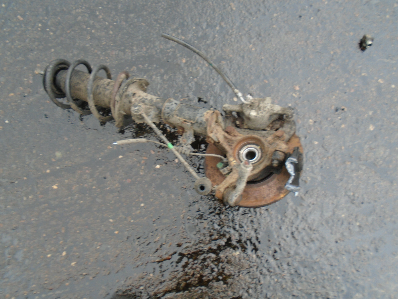 HYUNDAI I10 MK2 2016 1.2 PETROL OSF DRIVER FRONT LEG CALIPER SHOCK SPRING