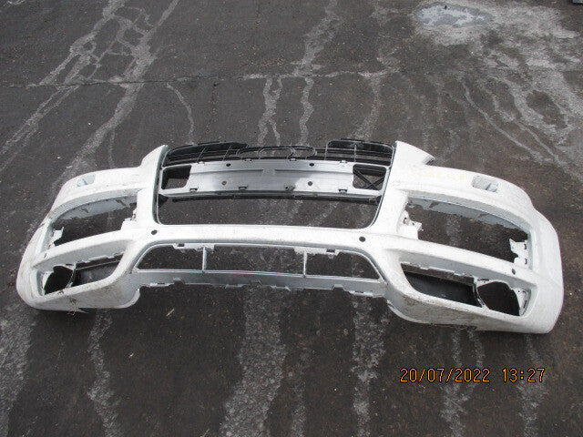 AUDI Q7 MK1 2009 S LINE FRONT BARE BUMPER IN WHITE 4L0807437D