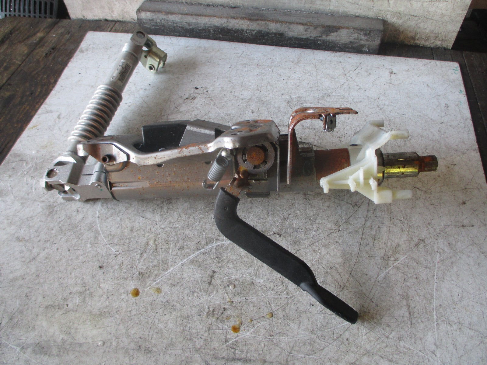 BMW MINI CLUBMAN F54 2016 POWER STEERING COLUMN ADJUSTABLE 6864824
