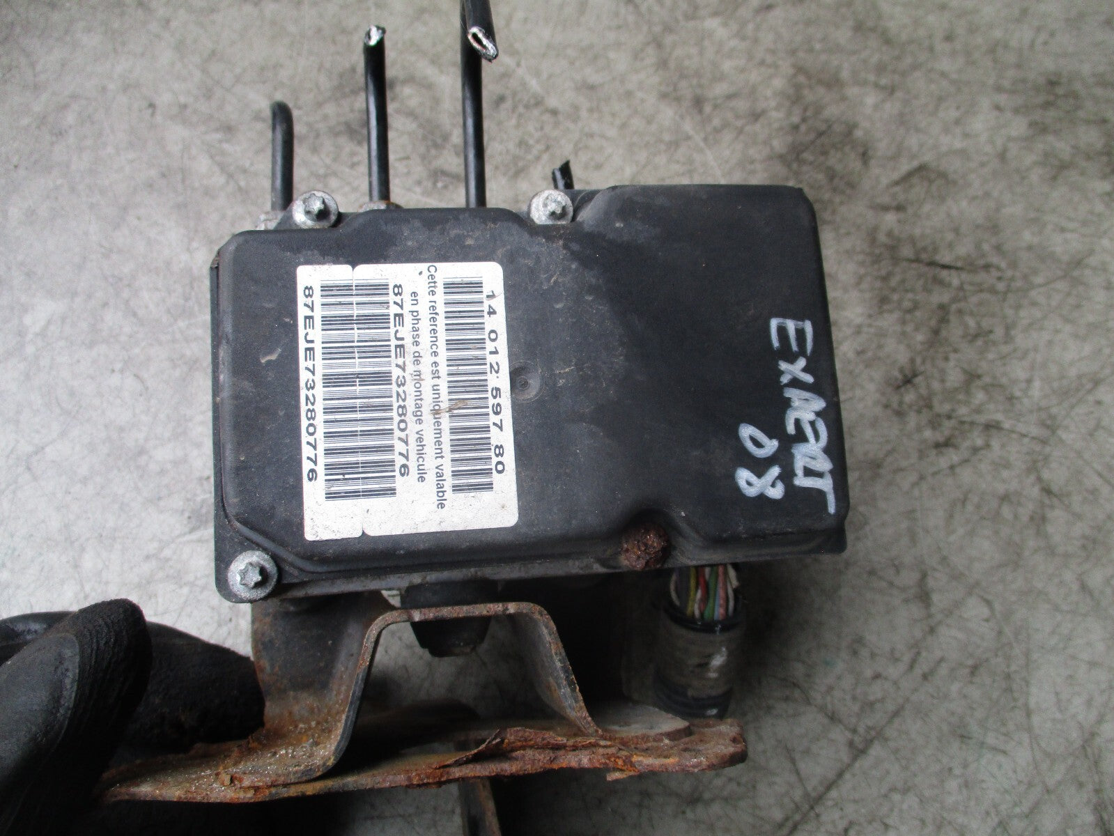 2007 PEUGEOT EXPERT MK2 2.0 DIESEL ABS PUMP MODULE UNIT