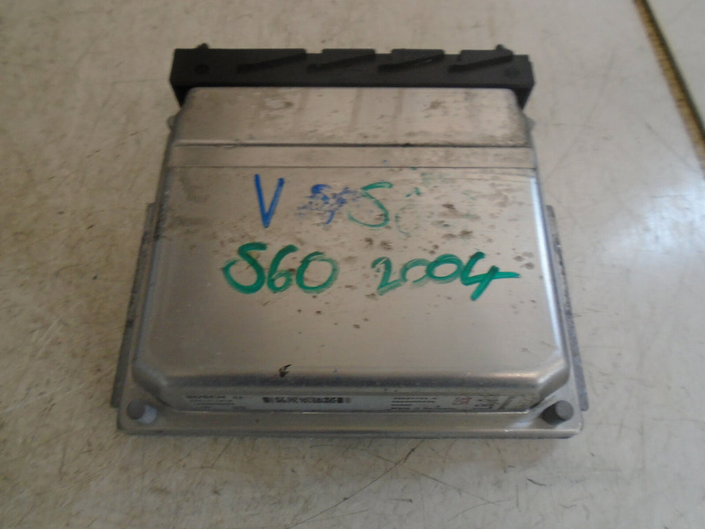 VOLVO S60 2005 MK1 2.4 ECU ENGINE CONTROL MODULE UNIT 30637733A