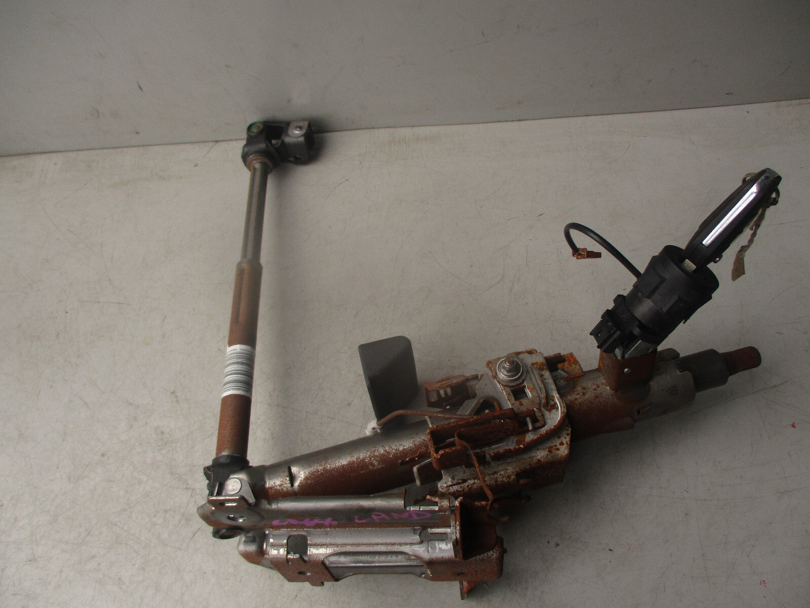 2022 VAUXHALL CROSSLAND 1.2 PETROL STEERING COLUMN WITH KEY 9823072677