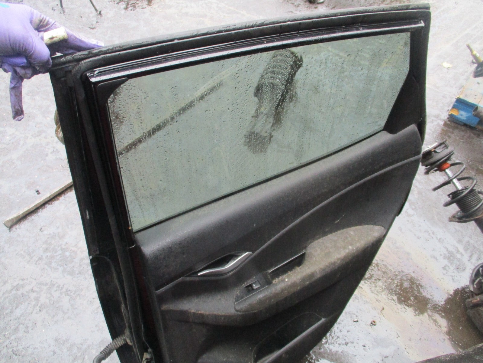 HYUNDAI IX20 2018 OSR DRIVER SIDE REAR BARE DOOR SHELL PHANTOM BLACK MET PAE