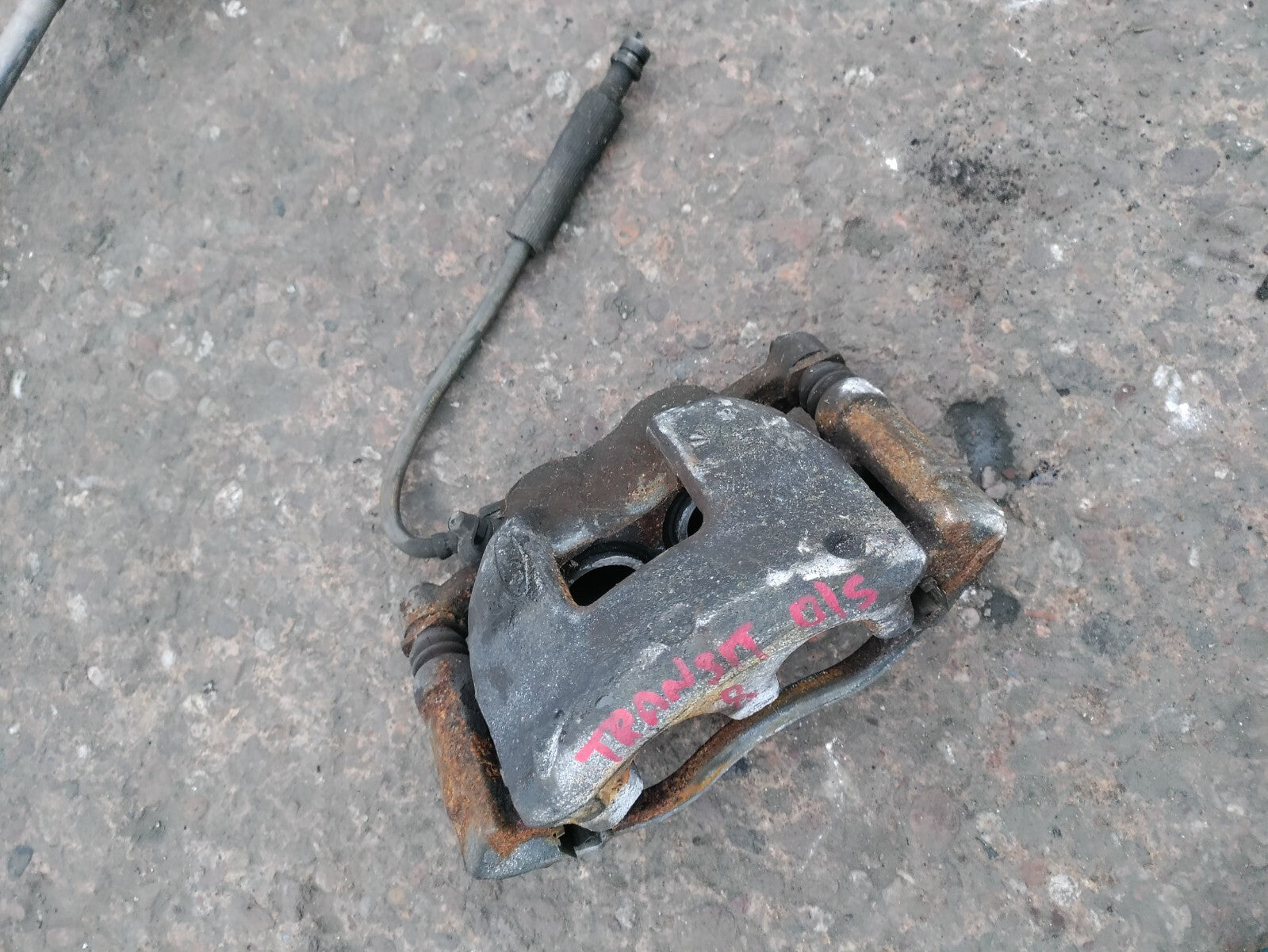 2021 FORD TRANSIT 350 MK8 FWD 2.0 DIESEL OSF DRIVER SIDE FRONT BRAKE CALIPER