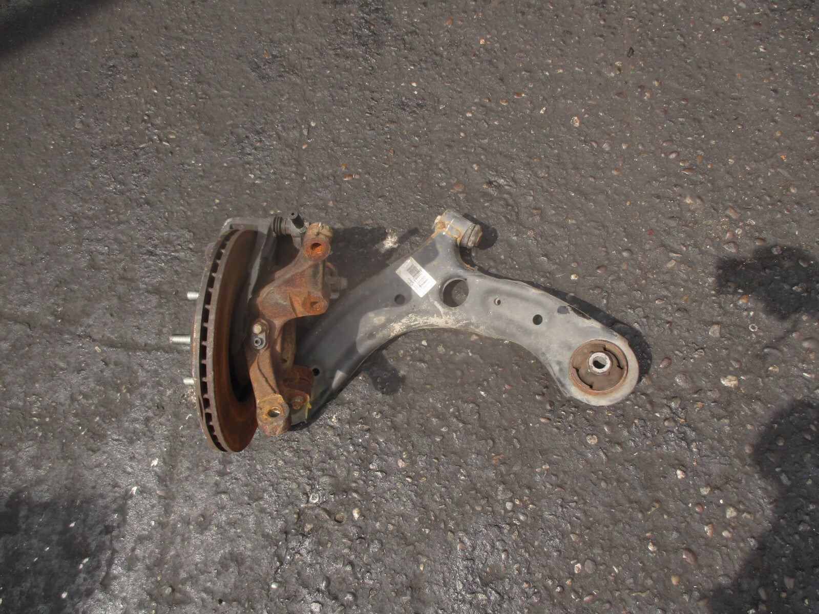 2021 KIA PICANTO MK3 1.0 PETROL NSF PASSENGER FRONT WHEEL HUB CALIPER WISHBONE
