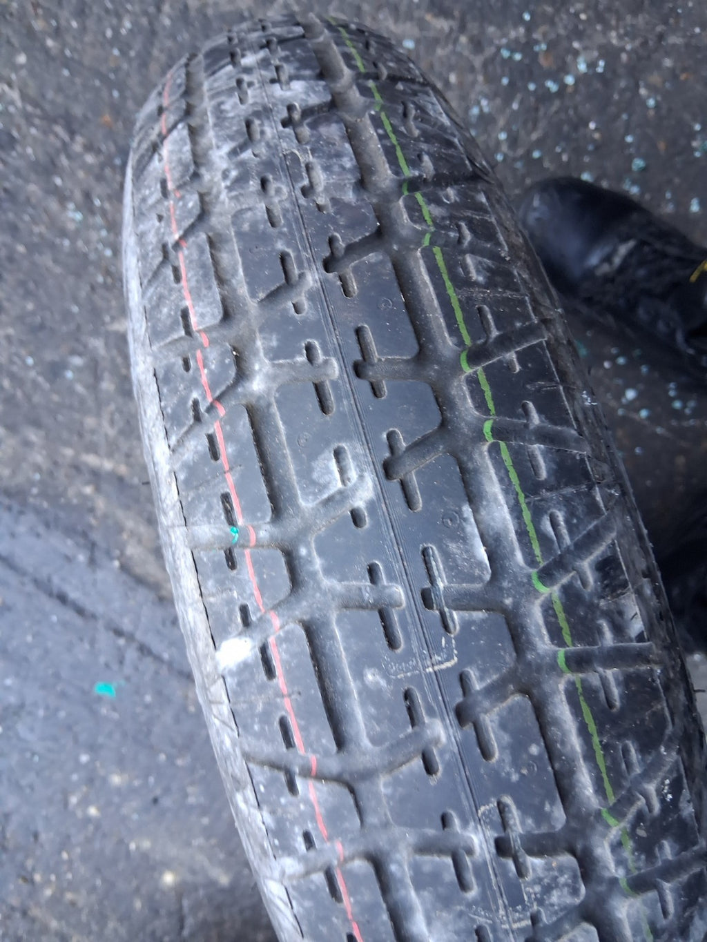 2005 NISSAN ALMERA MK2 15 INCH SPACE SAVER SPARE WHEEL WITH TYRE 135/80D15