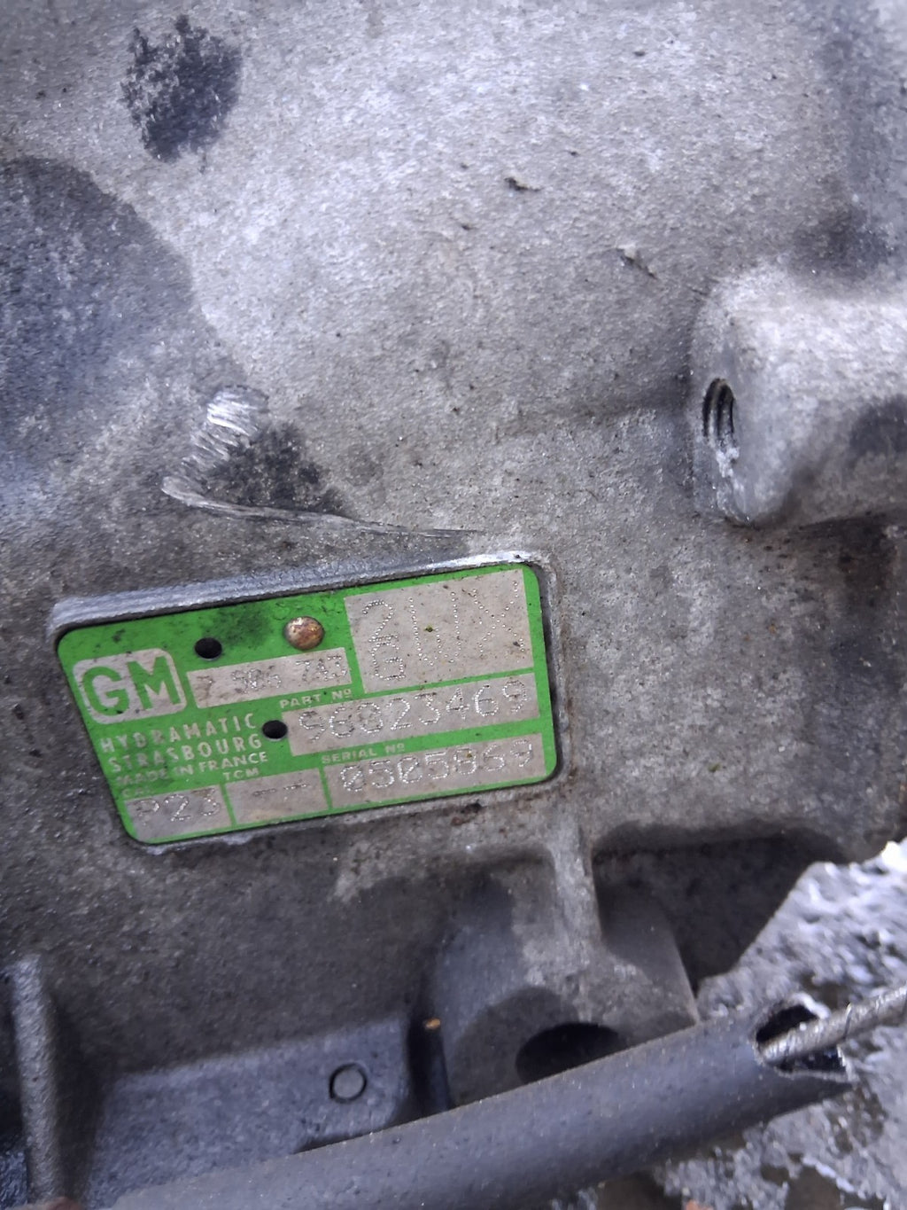 2004 BMW 3 SERIES E46 2.0 DIESEL AUTO GEARBOX WITH TORQUE 96023469