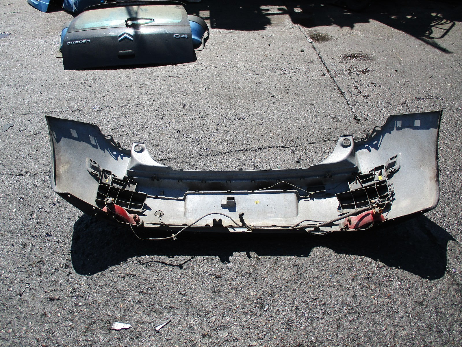 CITROEN C4 5 DOOR MK1 REAR BUMPER COMPLETE BLACK