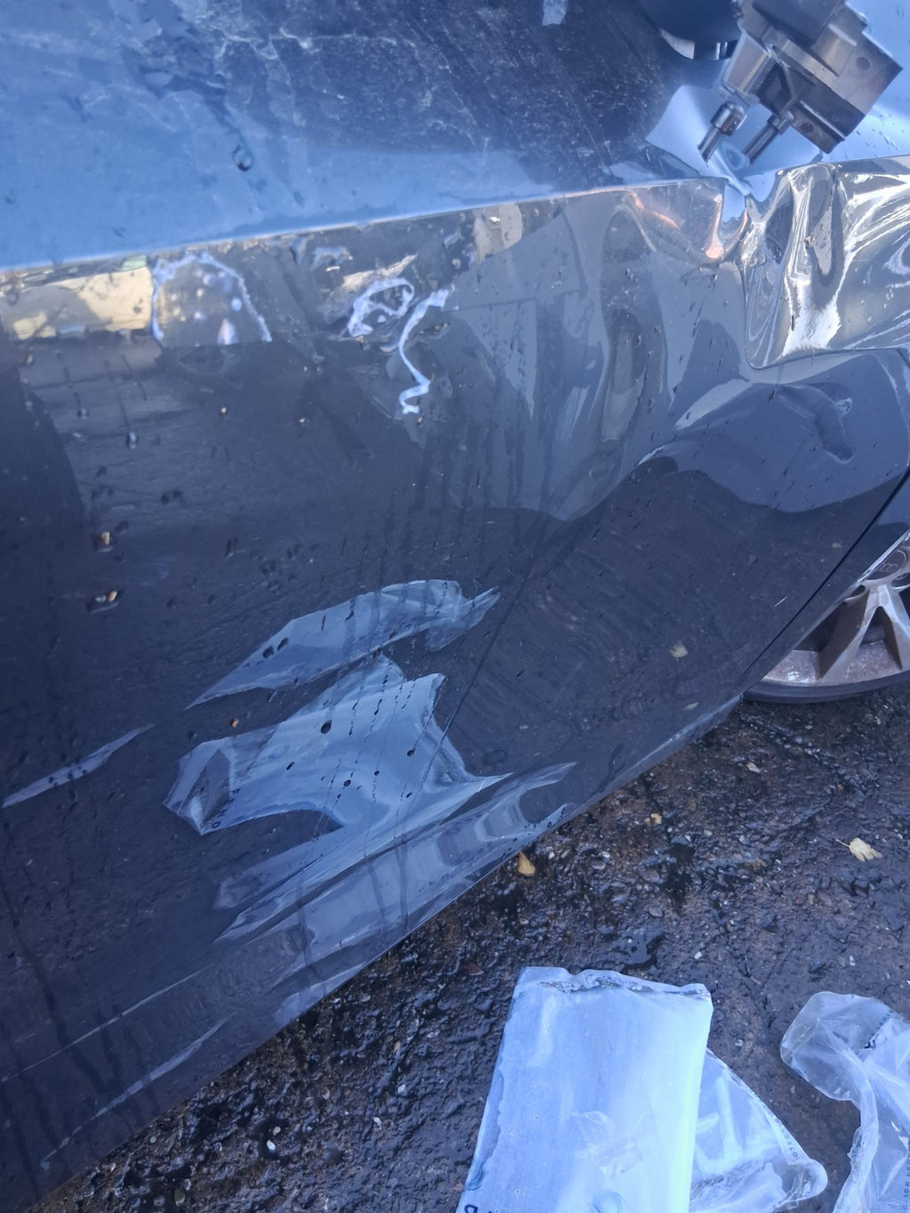 2025 AUDI A3 8Y HATCHBACK FACELIFT OSF DRIVER SIDE RIGHT BARE DOOR GREY LX7L