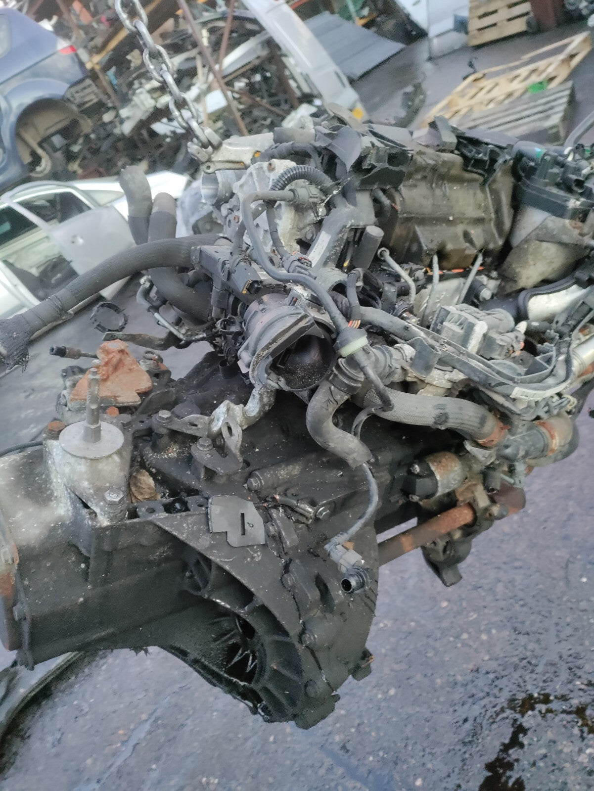 2013 PEUGEOT 5008 MK1 1.6 DIESEL ENGINE COMPLETE 156K  DV6C (9HD)
